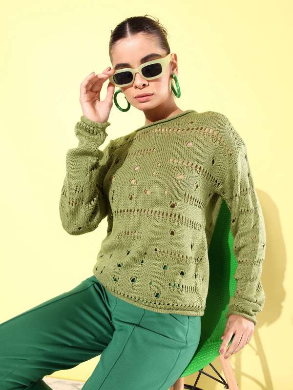 Knitted sweater online best sale