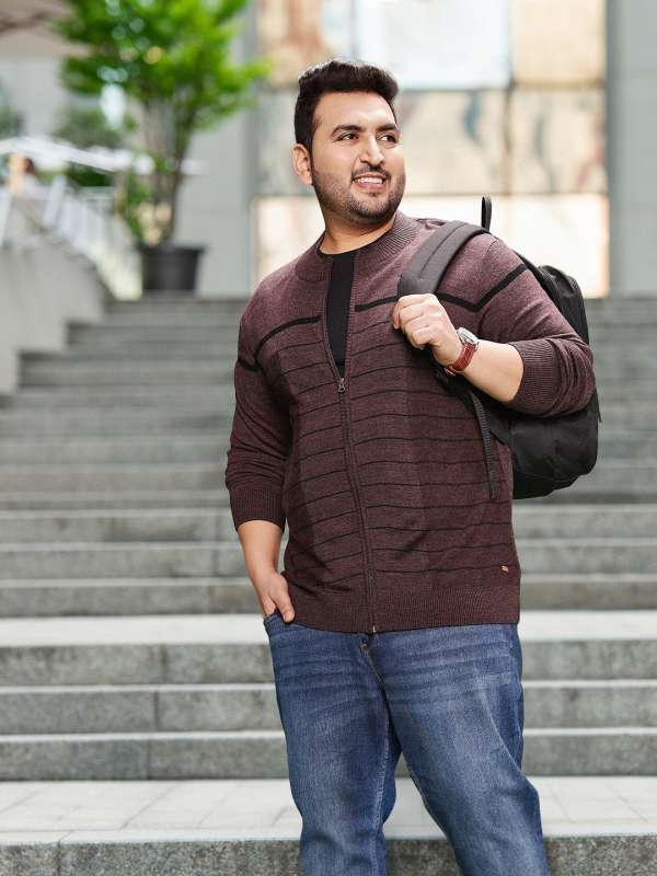 Plus Size Men Sweaters Buy Plus Size Men Sweaters online in India