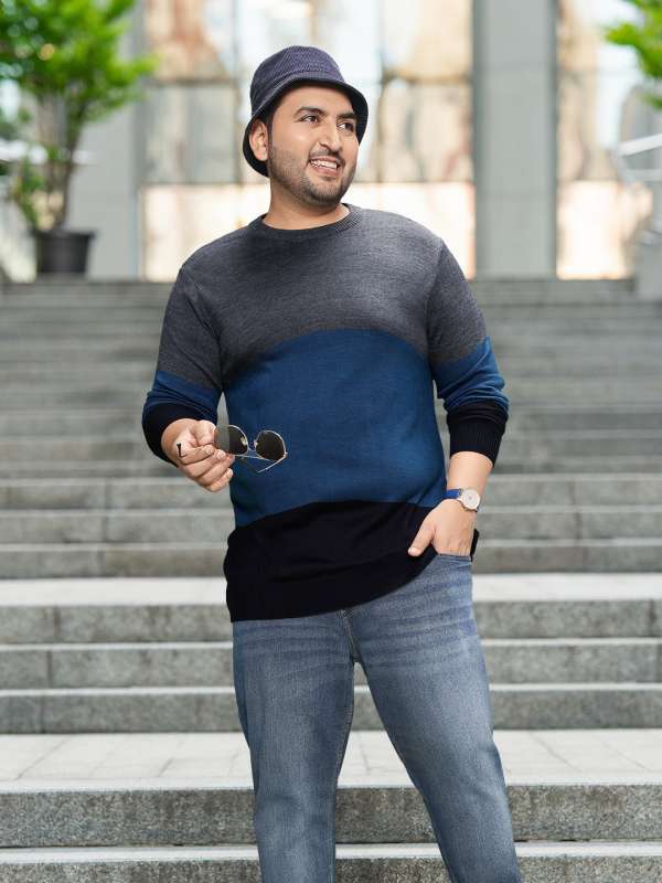 Plus Size Men Sweaters Buy Plus Size Men Sweaters online in India