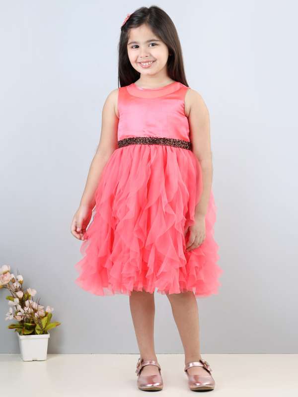 ORDINAREE Barbie Pink Long Dress