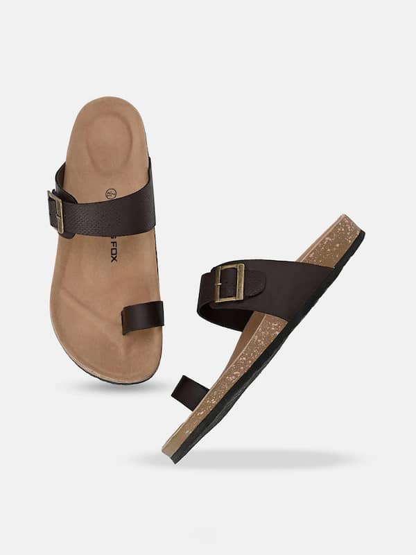 Lee Fox Men's Brown Leather Outdoor Sandals - 10 UK : Amazon.in: Fashion-sgquangbinhtourist.com.vn