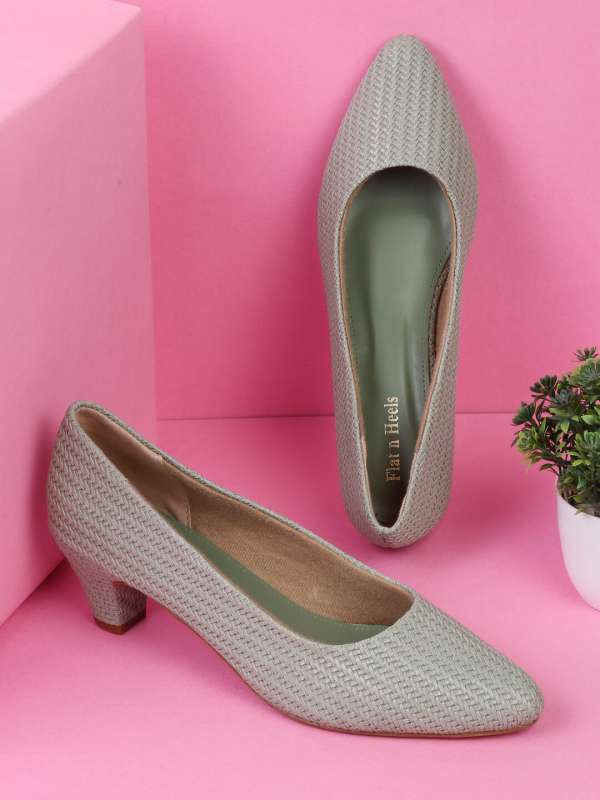 Flat on sale block heels