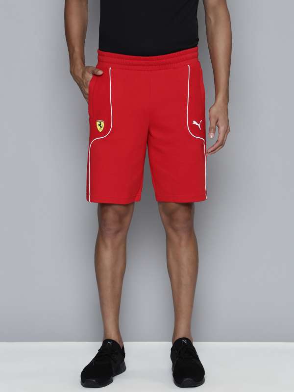 Red puma outlet shorts mens
