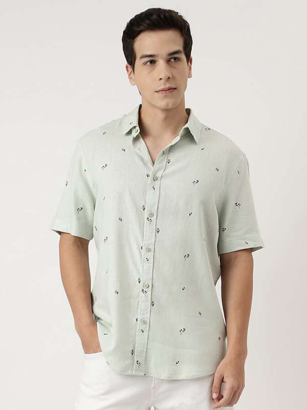 Marks and spencer mens casual short sleeve shirts online