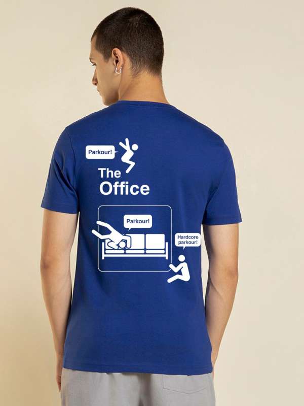 Bewakoof Official The Office Merchandise Unisex White Graphic Oversized  T-Shirt