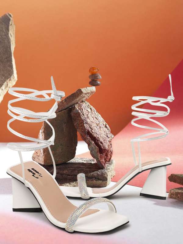 Lace up high heel sandals cheap