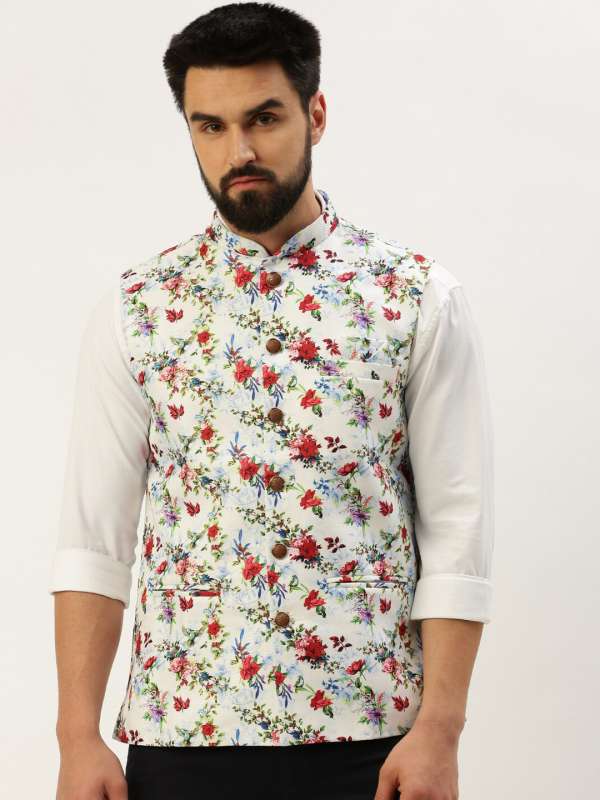 Flower printed clearance jacket
