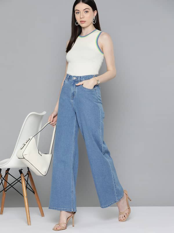 Wholesale Skinny Bell Bottom Jeans for Women High Waisted Flared Jeans Pants  - China Denim Jeans and Jean price | Made-in-China.com