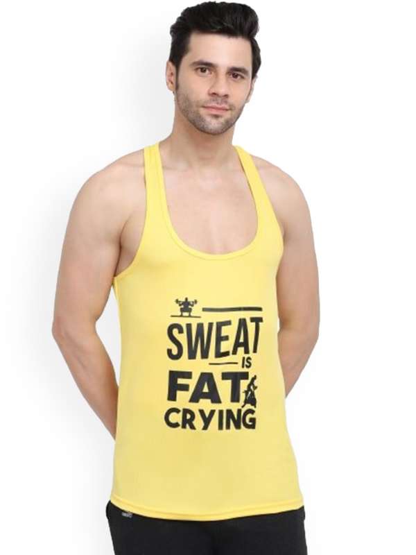 Low cut gym outlet vests