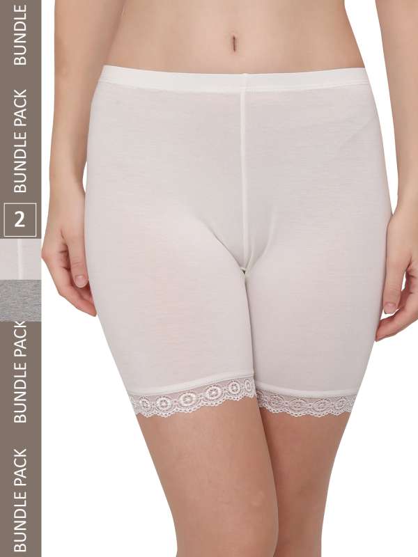 Slip shorts deals for dresses india