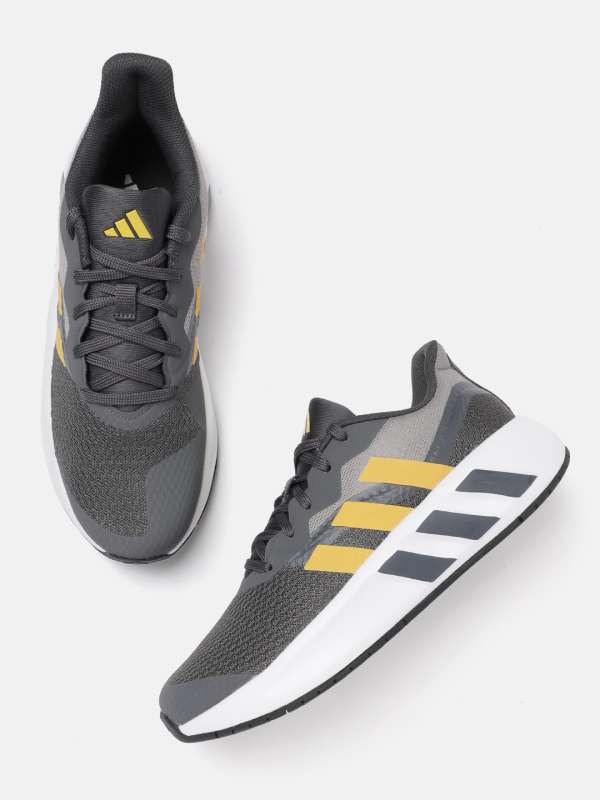 Gray adidas discount shoes