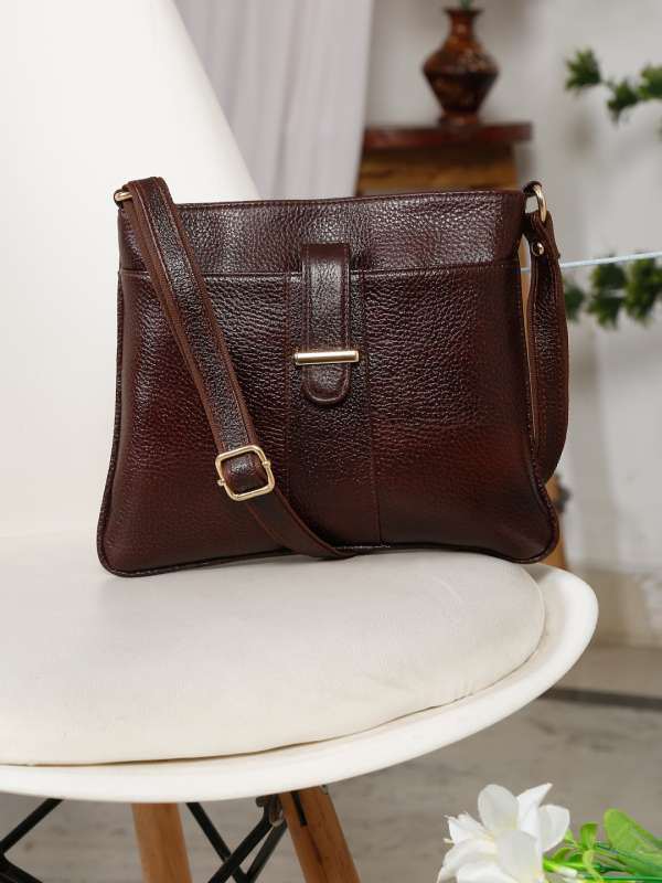 Leather Women Sling Bags Buy Leather Women Sling Bags online in India