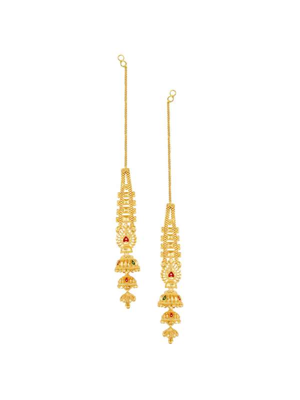 Chain wale jhumke sale
