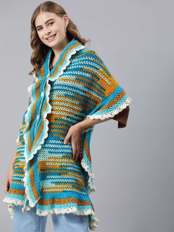 Crochet Shawl Tops Buy Crochet Shawl Tops online in India