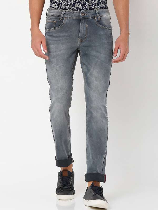 Mufti grey best sale jeans
