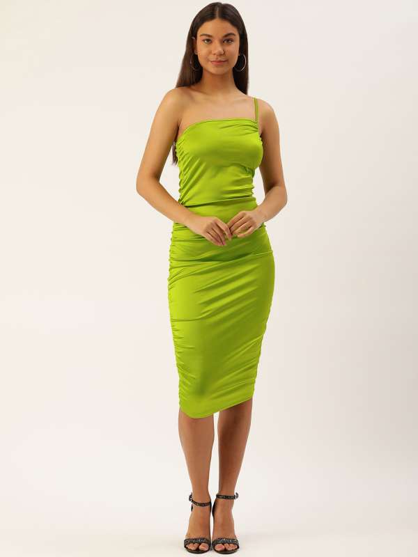 Forever 21 neon green dress sale