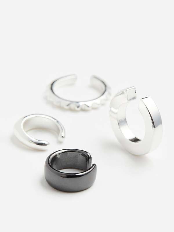 Men Silver Ear Earrings Studs Buy Men Silver Ear Earrings