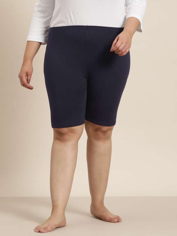 Shorts for plus size ladies india sales