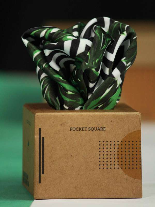 Black Pocket Squares - Buy Black Pocket Squares online in India