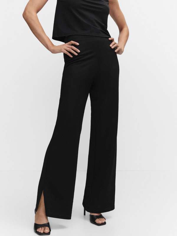 Flared leggings with a slit by Tom Tailor