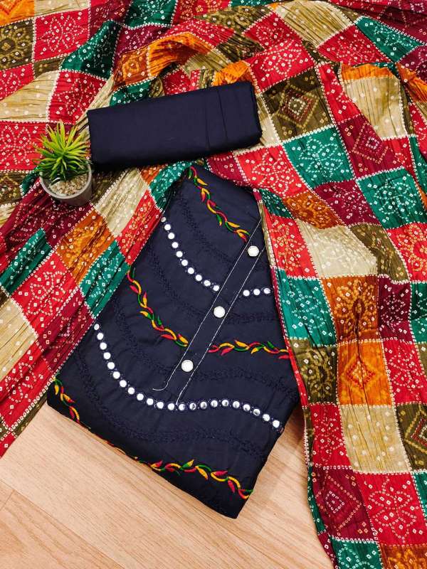 Homeshop18 dress material cotton sales with silk low price