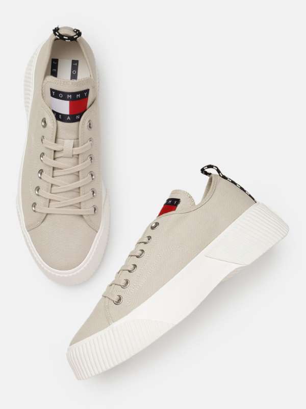 Grey tommy hilfiger shoes cheap