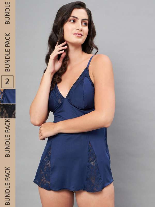 PRETTYSECRETS Solid Babydoll - Buy PRETTYSECRETS Solid Babydoll Online at  Best Prices in India