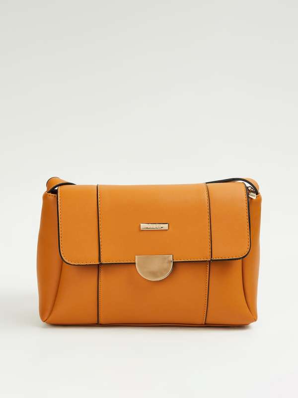 Mustard yellow handbag on sale