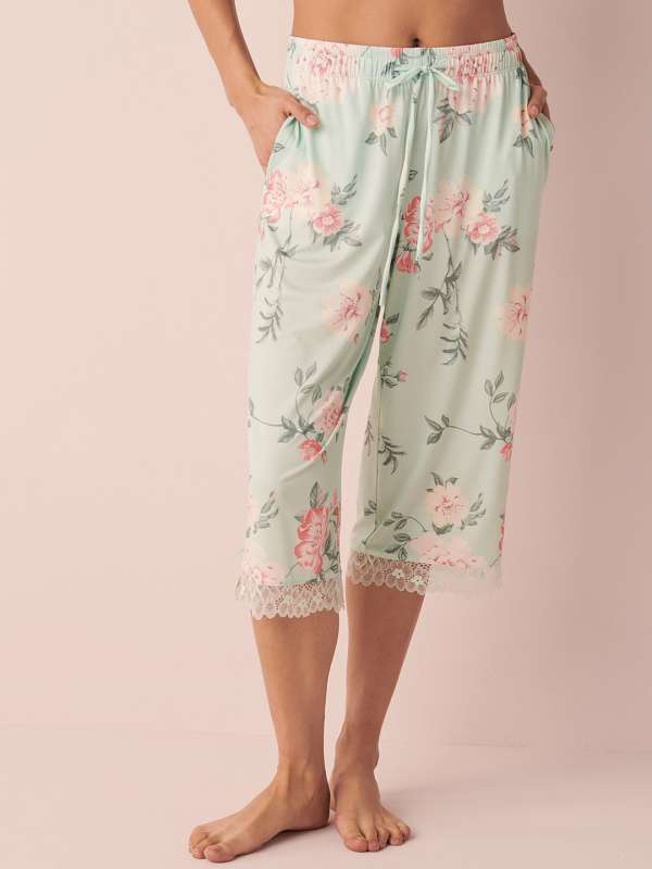 Women Floral Printed Pure Cotton Lounge Pants at Rs 365/piece, Sector 20, Gurgaon