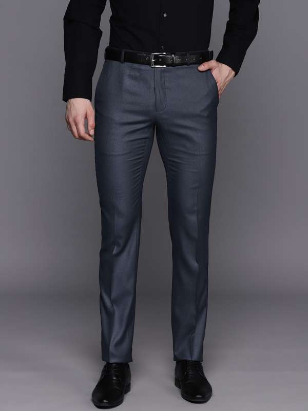 Raymond Formal Trousers  Buy Raymond Medium Blue Trouser Online  Nykaa  Fashion