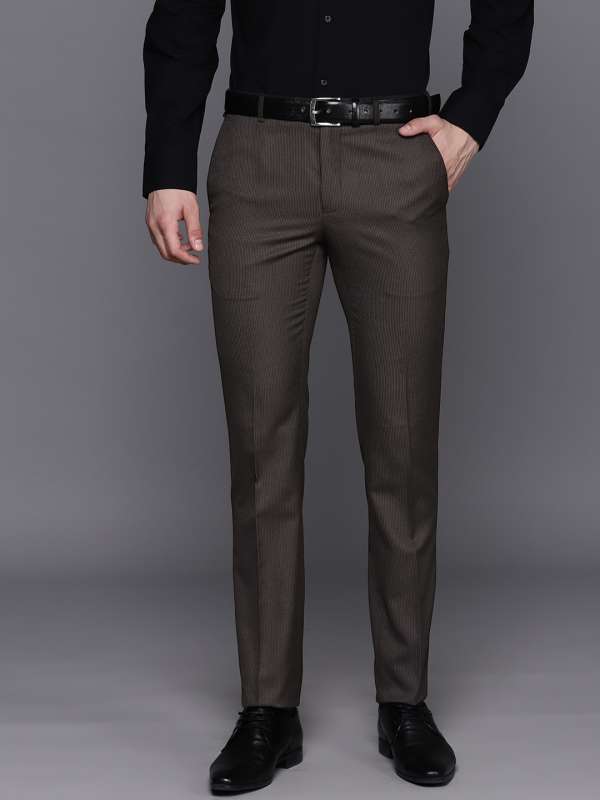 Side stripe trousers mens india clearance