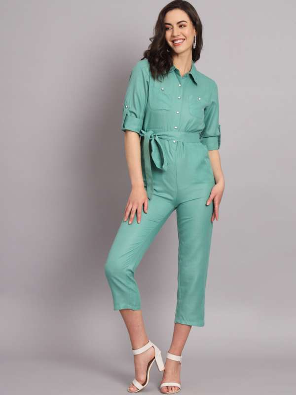 Buy Teal Jumpsuits &Playsuits for Women by The Dry State Online