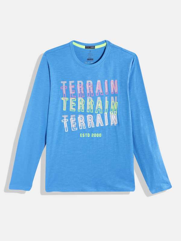 Indian terrain full shop sleeve t shirt
