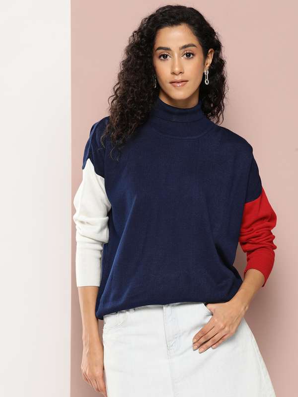 Navy Blue Women Sweaters Harvard Buy Navy Blue Women Sweaters