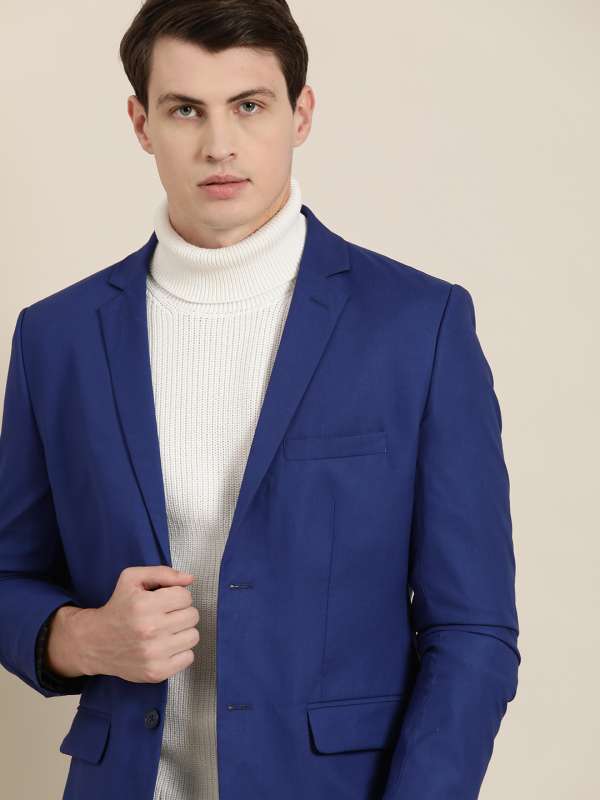 Deep blue sale blazer
