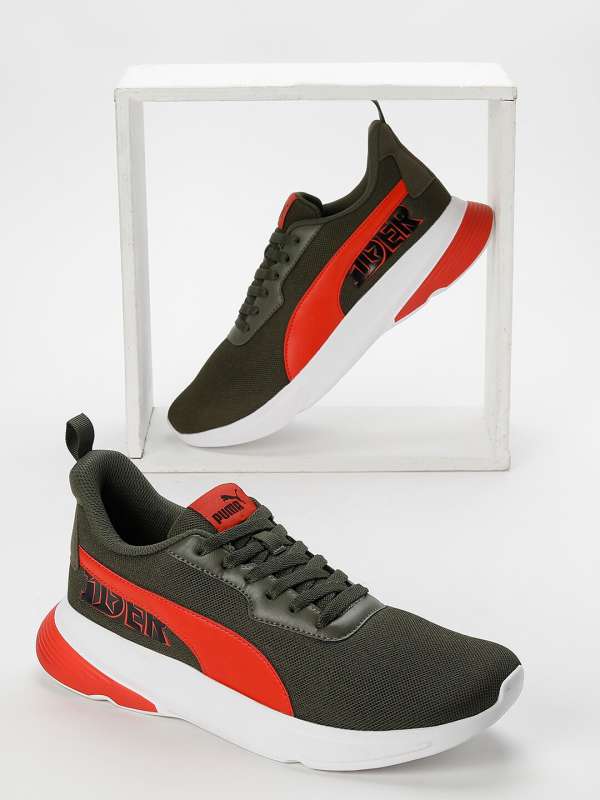 Puma Olive Green Casual Shoes Buy Puma Olive Green Casual Shoes