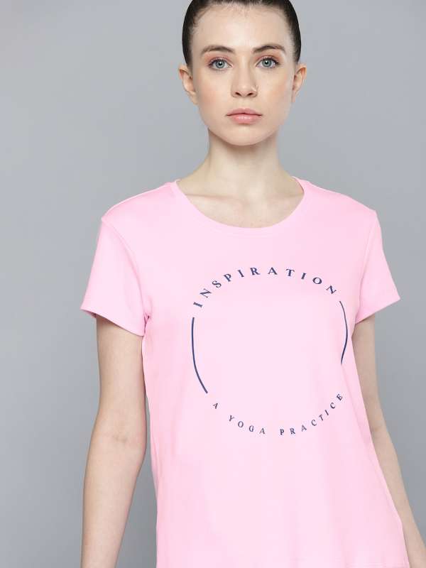 Hrx By Hrithik Roshan Pink Tshirts - Buy Hrx By Hrithik Roshan Pink Tshirts  online in India