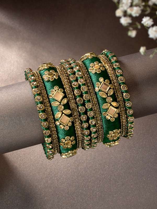 Green bangles outlet set