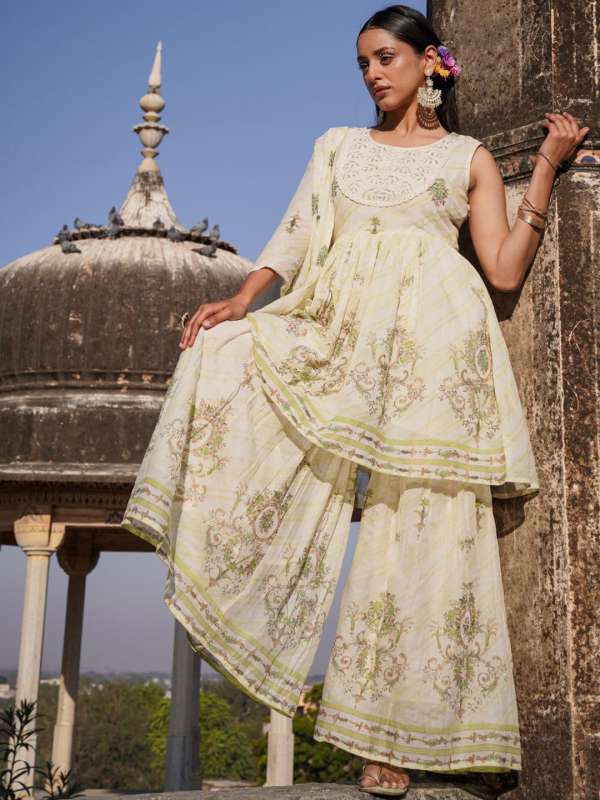 White clearance sharara online