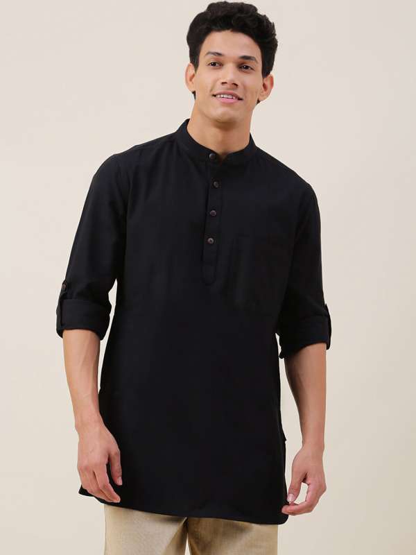 Black kurtis online top