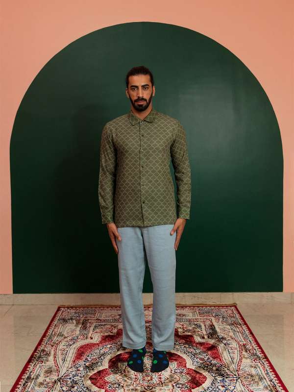 Wool Shirt Buy Trendy Wool Shirt Online in India Myntra