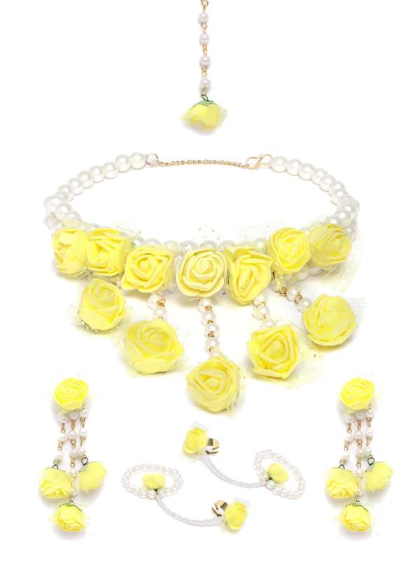 Flower Jewellery For Haldi Flipkart 2024 www.houwelings