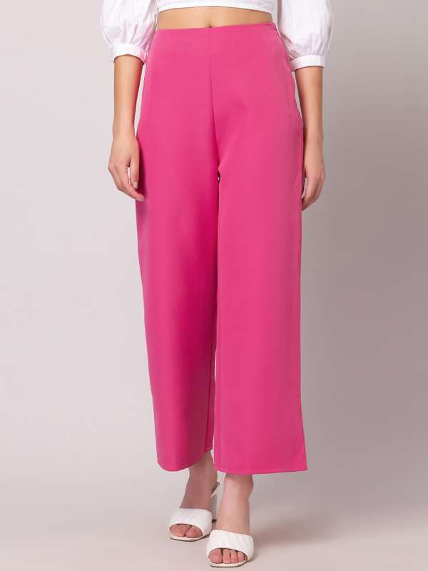 Women Formal Trousers - Buy Culottes for Ladies & Girls Online in India -  FabAlley