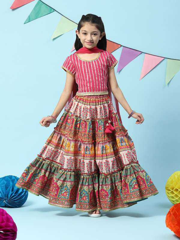 Biba Boys Girls Lehenga Choli Buy Biba Boys Girls Lehenga Choli