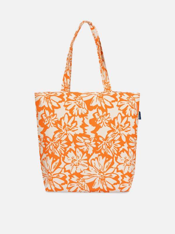 Orange beach top bag