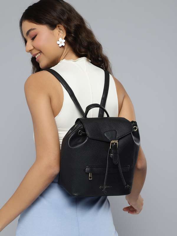 Women's small outlet black backpack