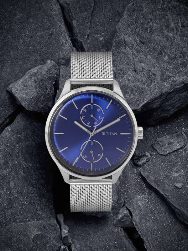 Titan stainless best sale steel watches