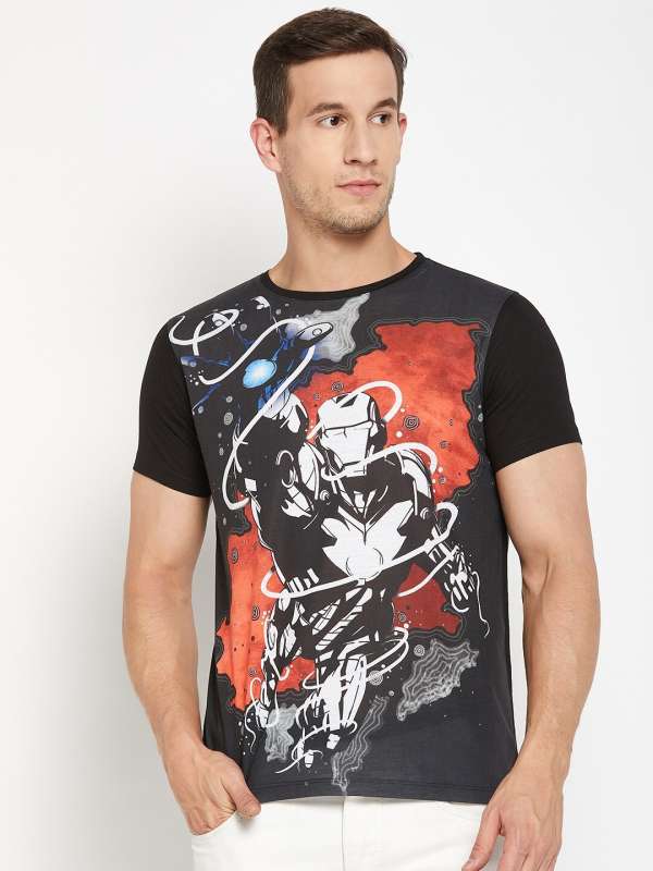 Iron man t shirt myntra clearance