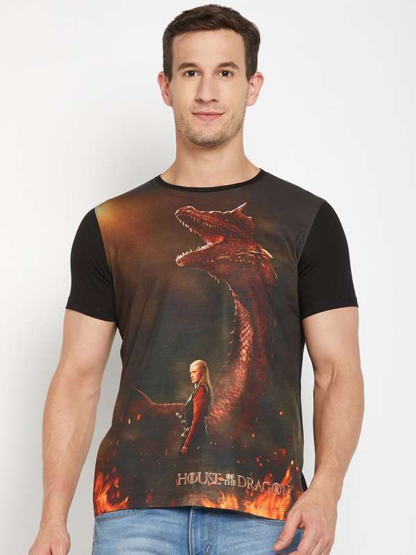 Game Of Thrones T shirts Buy Stylish Game Of Thrones Tshirt Online Myntra