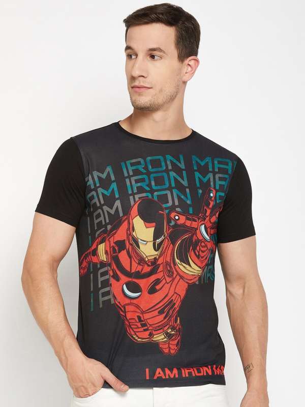 Iron man best sale t shirt myntra